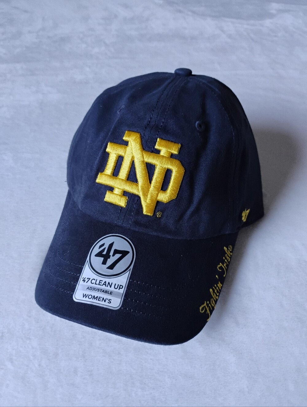 NWT Notre Dame Navy Blue Hat | '47 Brand Relaxed Fit | OSFA